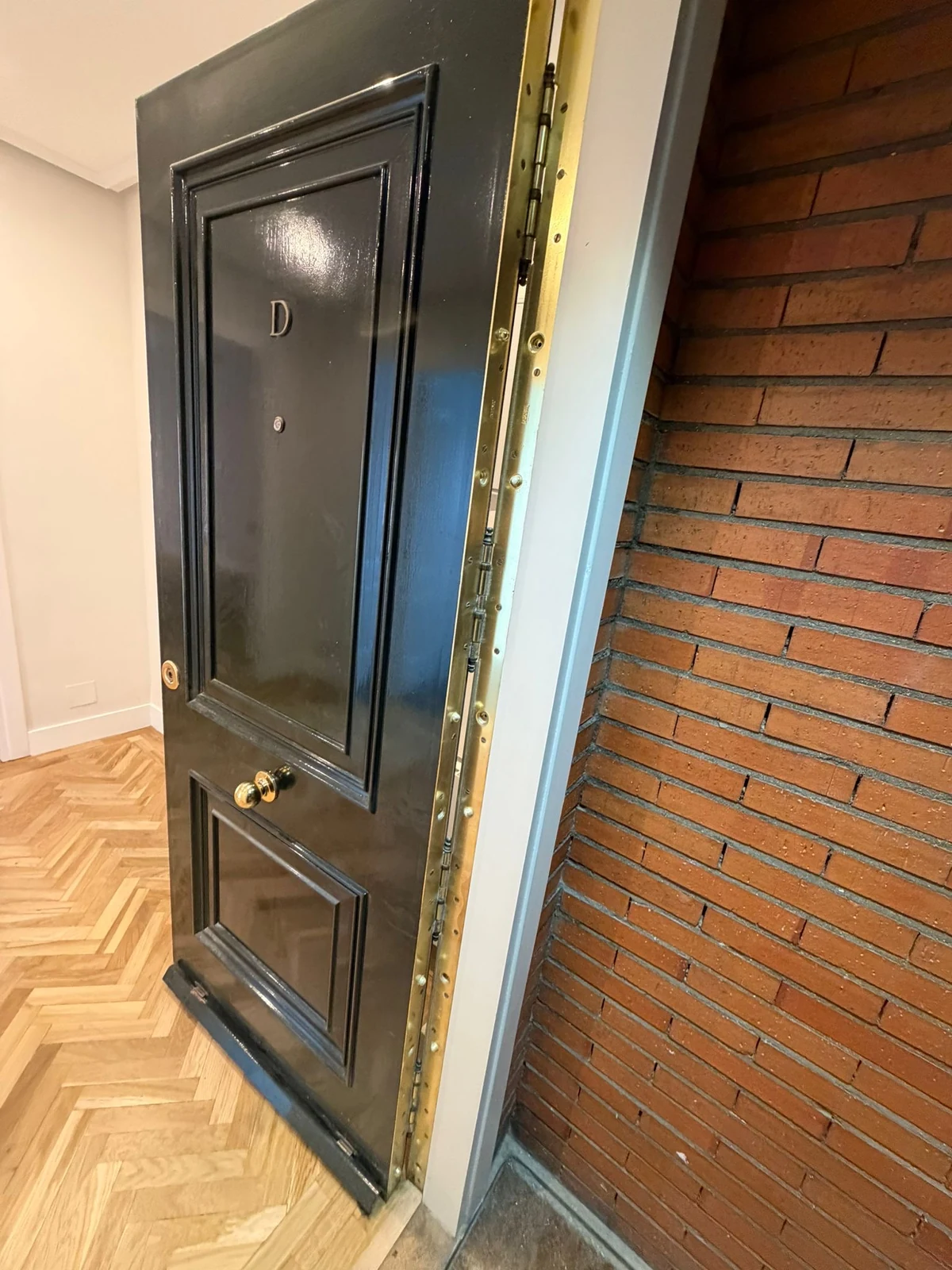 Puerta acorazada Fichet negra Madrid